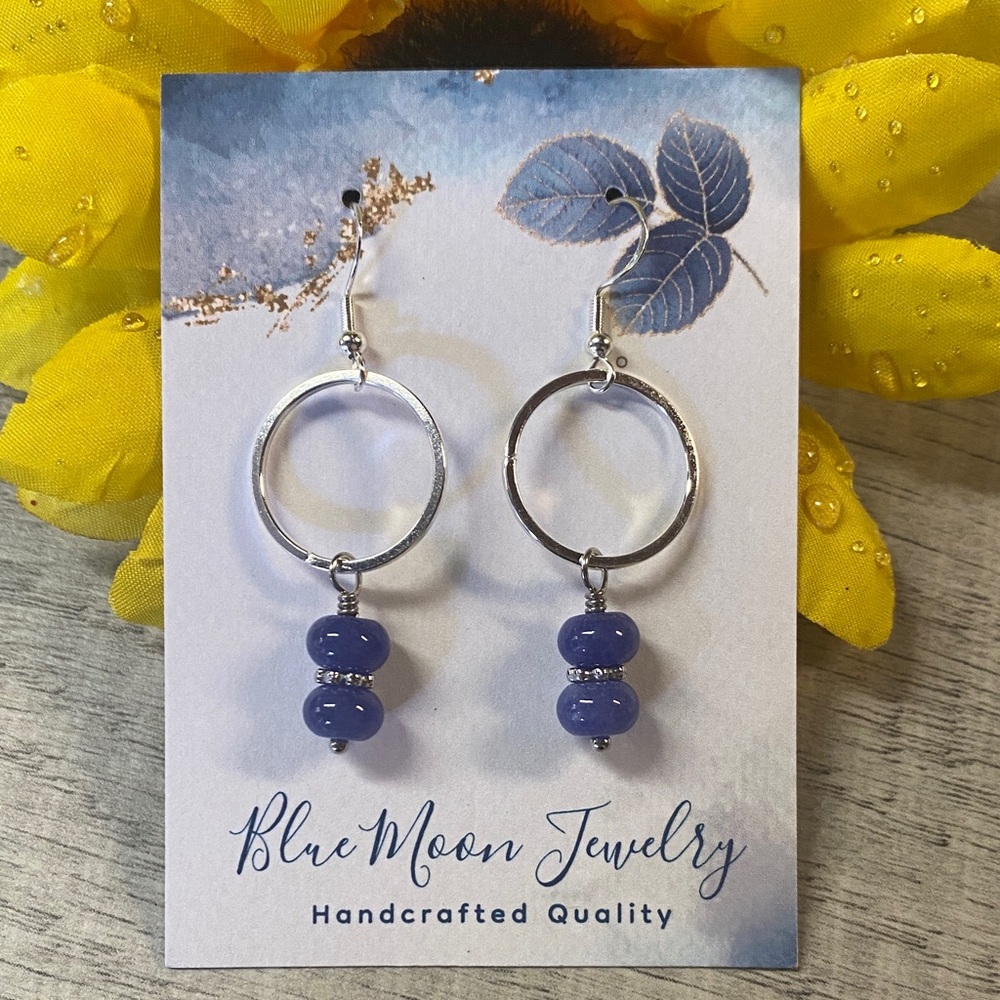 Elegant Tanzanite Earrings